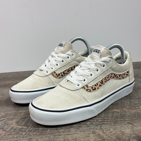 Vans Shoes - Vans Ward Suede Cheetah Stripe Sneakers 507698 Size 8.5